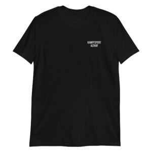 Kurzärmeliges Unisex-T-Shirt mit besticktem Kampfsport Althof Schriftzug
